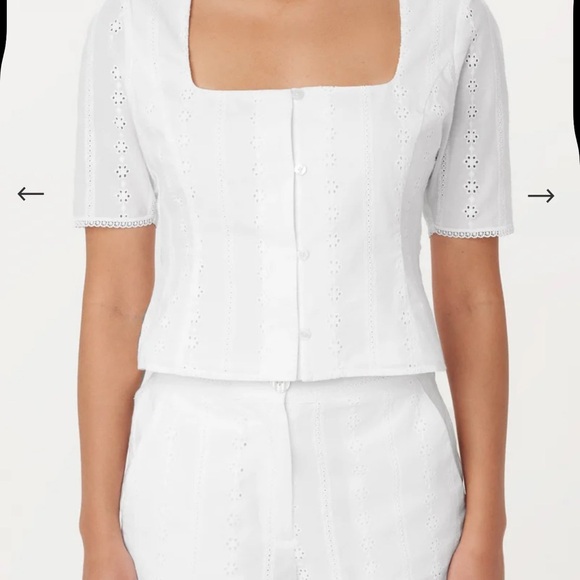 Frank and Oak Eyelet Top - Picture 6 of 6